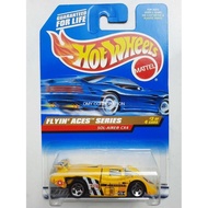 Hot Wheels Sol Aire CX4 yellow Hot Wheels Sol Aire yellow Flyin Aces Series Hot Wheels Sol Aire CX4 