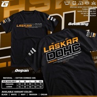Limited Racing T-Shirt Laskar Dohc Double Overhead Camshaft Shirt Dohc Gank Ohlins Hrc Michelin Ipon