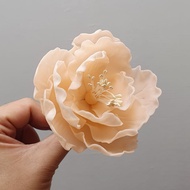 Peony gumpaste flower edible flower cake topper decoration, gumpaste, veganpaste