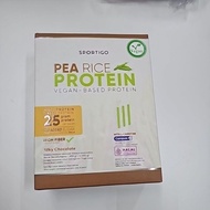 Pea rice protein
