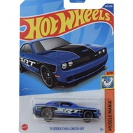 2022-235 Hot Wheels Cars 15 DODGE CHALLENGER SRT 1/64 Bộ Sưu Tập Mô Hình Đúc Kim Loại Xe Đồ Chơi