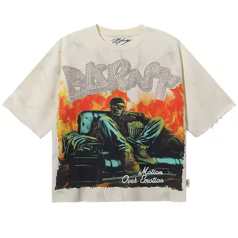 Summer New Model BKYS Short-sleeved Trendy Fashionable T-shirt Both Men Women