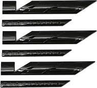 3Pcs V-Blackwing Emblems 3D Car Badge V Logo Replacement for 2020-2025 CT4 CT5 86596092 (Glossy Blac