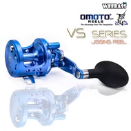 อุปกรณ์ตกปลา OMOTO REEL รอก - รุ่น VS SERIES  INFINITY VS -1012 (มือหมุนขวา) รอกเบท รอกเบททรงกลม