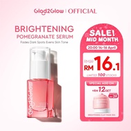 Glad2Glow 2 In 1Pomegranate Niacinamide Power Whitening Serum muka glowing Wajah Brightening/Retinol