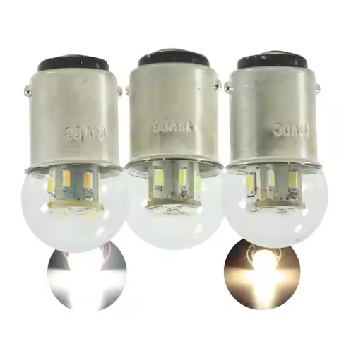 For Car Boat Replacement Interior Light BA15D 1142 1004 1076 P21/5W 2W 6v 12v 24v 36v 48v Auto Rear