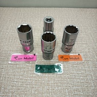 Deep Wall 27 mm milli 1/ 2 inch in long socket wrench