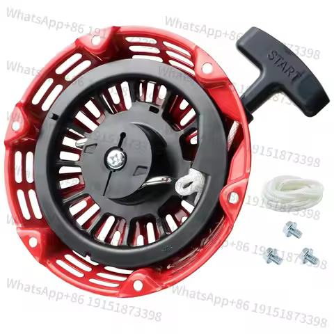 Pull Start Assembly for Honda GX200 GX160 Recoil Starter 5.5 6.5HP Engine with Curved Rod Pawl 28400