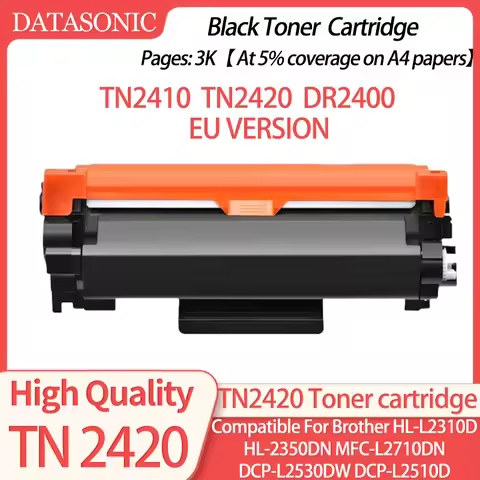 EU TN2410 TN2420 Toner Cartridge For Brother DCP-L2510D L2530DW L2550DN DW HL-L2310D L2350DW L2370DN