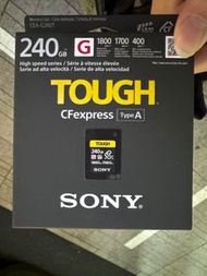 Sony TOUGH CFexpress Type A 240GB 記憶卡