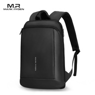MARK RYDEN Slim Laptop Backpack Work Man Business Unisex Black Ultralight (15.6")
