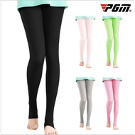 PGM Golf Sunscreen Pants Women Ice Silk Leggings