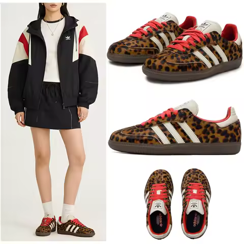 Adidas Original SAMBA OG Womens Skateboard Shoes Designer Sneakers Cushioned Comfort Casual Shoes JI