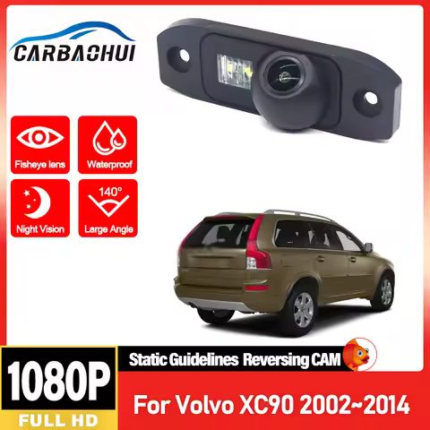 Car Backup Rear View Camera For Volvo XC90 2002 ~ 2014 CCD Full HD Night Vision Car Reverse Parking 