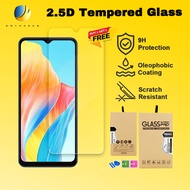 For Oppo A18 A17K A17 A16K A16 A15S A12E A12 2.5D Clear Tempered Glass Screen Protector