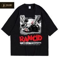 RANCIDkaos band | 90's METAL BAND T-SHIRT | BLACK METAL SHIRT | kaos band | MEN'S OUTFIT | Women's O