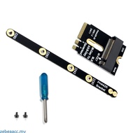 zebeaacc PCIE4 0 2230 A+E Key NVME Extension Adapter with Bracket Risers Card for 2230 224