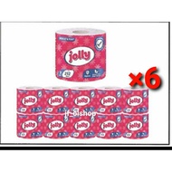 | Package OF 6BUNDLE | Jolly Core Emboss 212S 2PLY 10ROLL Roll Tissue