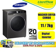 Samsung 11/7kg Laundry Washer Dryer Combo Washing Machine - Mesin Basuh Pengering