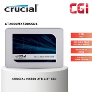 Crucial MX500 2TB 2.5" SSD (CT2000MX500SSD1)