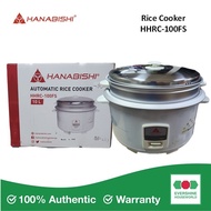 HANABISHI 50 CUPS RICE COOKER WITH STEAMER HHRC-100FS