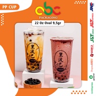 Starindo 22 Oz Oval Cup Screen Printing (9.5 Grams)