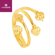 HABIB Oro Italia 916 Yellow Gold Ring GR50410623