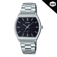 [Watchspree]  Casio Men's Standard Analog Square Dial Watch MTPB140D-1A MTP-B140D-1A