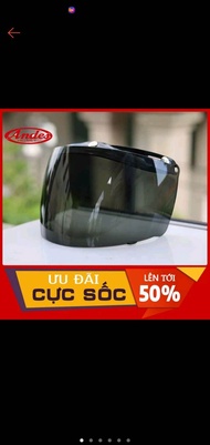 [HCM]Kính Andes GRS  Royal gắn nón 3/4