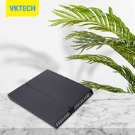 Vktech เปลือกด้านหน้าด้านล่างเป็นพลาสติกสีดำ,ครอบคลุมกรณีที่อยู่อาศัยอะไหล่สำหรับ PS4 1000/1100/PS41200/PS4 Slim/ PS4 Pro