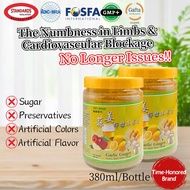 Garlic Ginger Lemon Apple Cider Vinegar 380g |High Cholesterol| Numbness Hands and Feet| Cardiovascular Health| 蒜姜柠檬苹果醋