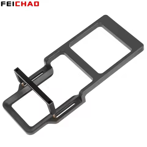 Handheld Gimbal Mount Action Camera Switch Adapter Splint Plastic Plate for DJI OM5 Zhiyun Feiyu Sta