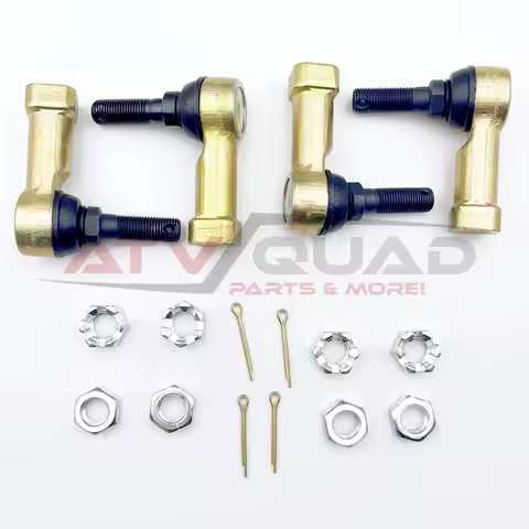 2 Sets Tie Rod End Kit for Can-Am Bombardier DS650 Baja Quest 650 Traxter 500 Outlander Renegade 450