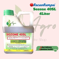 Sozone 40SL 4Liter/MCPA potassium 40%/Racun Rumpai
