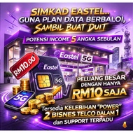 SIMKAD EASTEL DATA BESAR [ LINE UMOBILE 5G ]