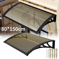 Roof Outdoor Sun Shade Net Rain Waterproof Blind Curtain Window Garden Awning Khemah