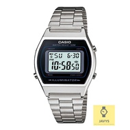 CASIO B640WD-1AV / STANDARD Digital / unisex watch / retro / vintage / stopwatch / LED light / SS br