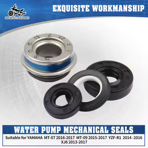 SJ Motorcycle Parts 11H-12438-00-00 Water Pump Mechanical Seal Kit For Yamaha MT-07 16-17 MT-09 15-1