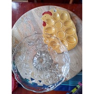 Cake Stand and Egg tray