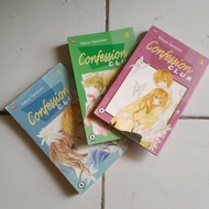 M&C CONFESSION CLUB Comic 1 2 3 Complete Original Used