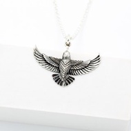 【Angel & Me】老鷹 展翅 翱翔 飛鳥 s925 純銀項鍊 生日禮物