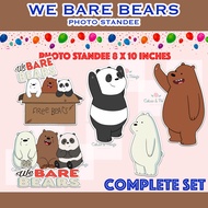 We Bare Bears Photo Standee Party Decoration