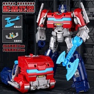 New Origin Movie Optimus Prime Commander Transformation Toy King Kong Children's Car Robot Model ✨S-