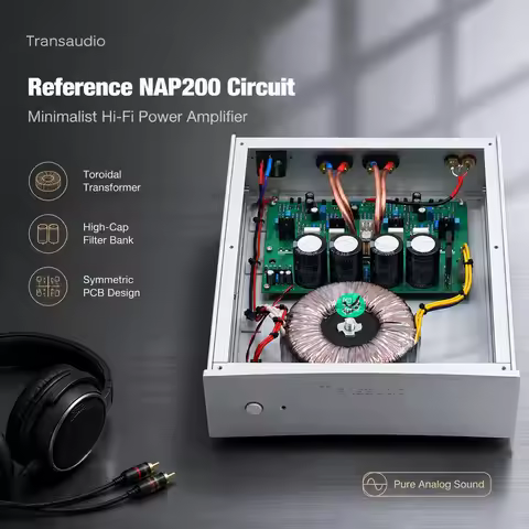 N2 Home Audio Rear Stage Amp Reference NAP200 Circuit Dual-Channel 70W+70W HiFi Power Amplifier