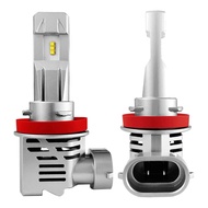 H11 H8 H9 H16 Led Headlight Bulbs 12000lm Per Set 6500k Cool White Wireless Headlight Led Bulb Pack 