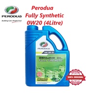 PERODUA Engine Oil Fully Synthetic 0W20 (4L)-Perodua Axia / Bezza / Aruz / Myvi NEW 2018