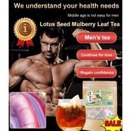 Hot Sell💖Mulberry Leaf Tea Lotus Heart Lotus Heart Infusion Clearing Heat Substitute Triangle 0125