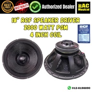[HIGH QUALITY] RCF 18 inch speaker driver subwoofer 18” RCF PRECISION LF18X400 4 inch coil 2000 watt