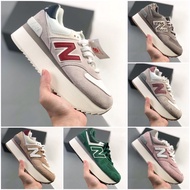 Pure Original New Balance NB574 Retro Thick-Soled Casual Sneakers