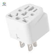 US Travel Plug Adapter EU/UK/AU/In/CN/JP/Asia/Italy/Brazil to USA (Type B), 3  USA Plug, Charger Con